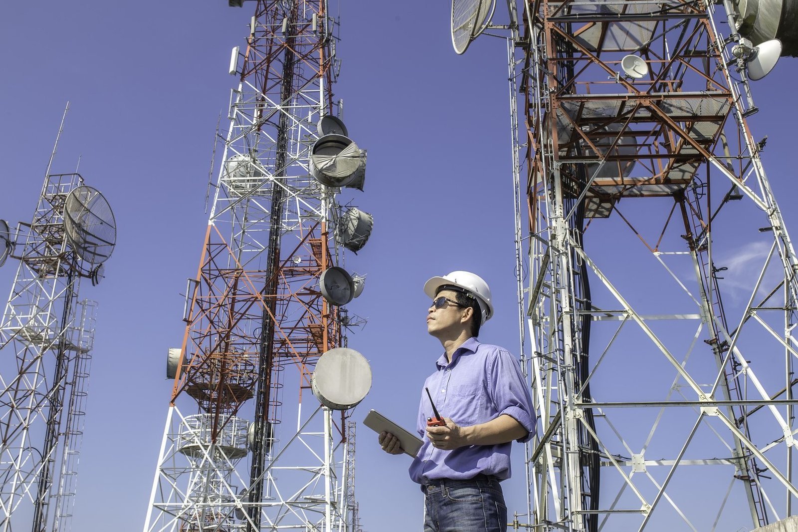 A picture of an EMF testing expert